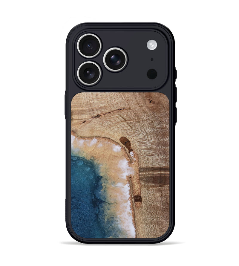 iPhone 17 Pro Wood Phone Case - Freda (Coastal, 812381)