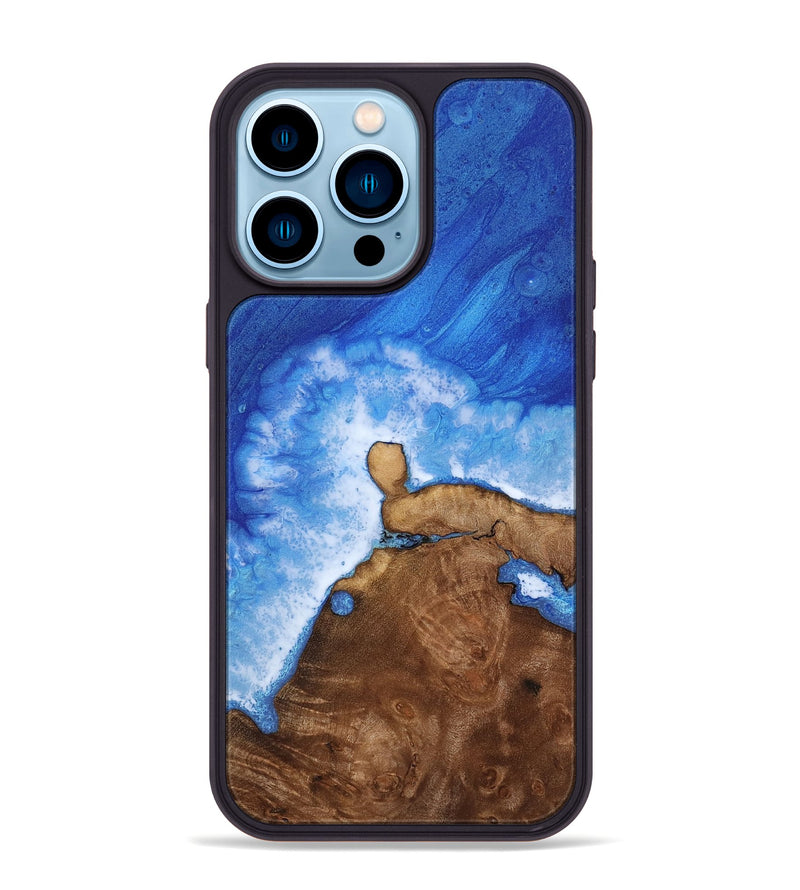 iPhone 14 Pro Max Wood Phone Case - Emryn (Coastal, 812386)