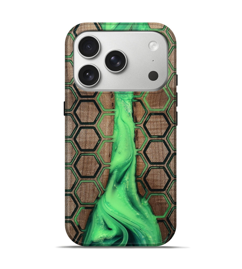 iPhone 17 Pro Wood Live Edge Phone Case - Lisette (Pattern, 812425)