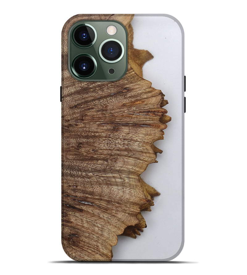 iPhone 13 Pro Max Wood Live Edge Phone Case - Brad (Clear, 812432)