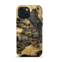 iPhone 15 Wood Live Edge Phone Case - Sierra (Wood Burl, 812433)