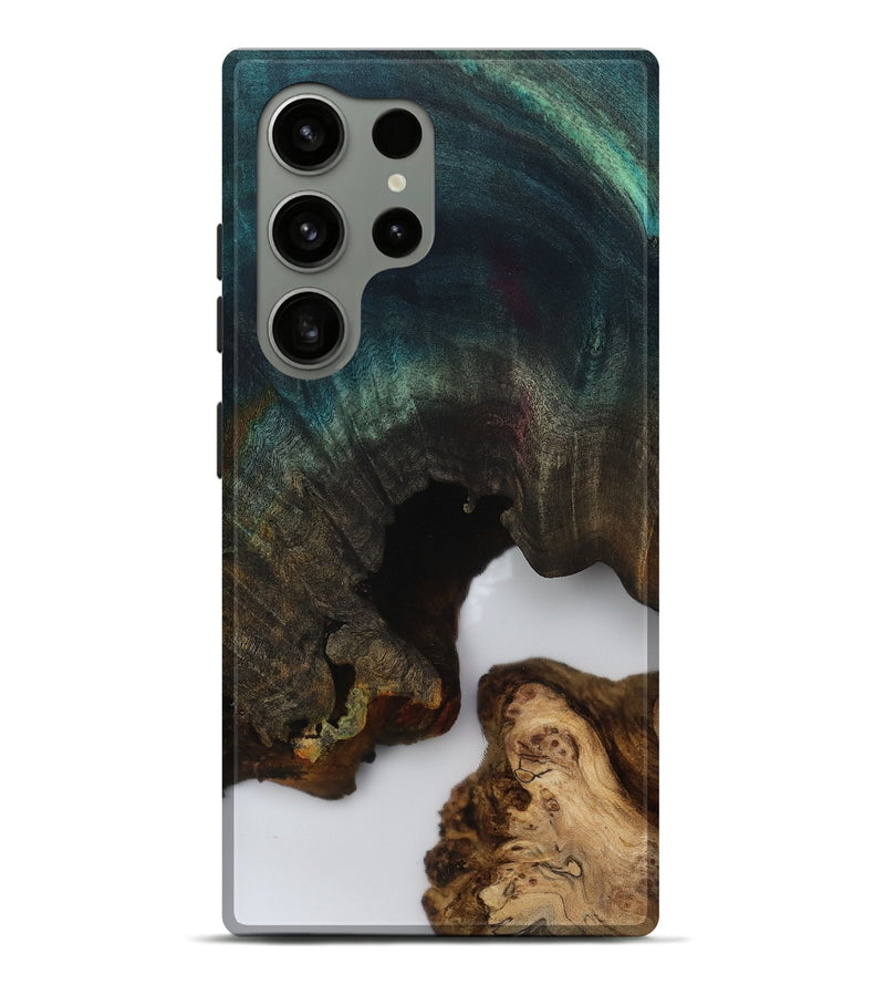 Galaxy S24 Ultra Wood Live Edge Phone Case - Shameka (Clear, 812437)