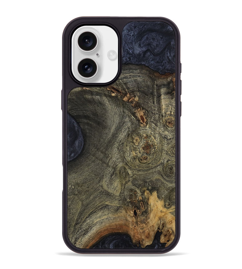iPhone 16 Plus Wood Phone Case - Emilee (Wood Burl, 812454)
