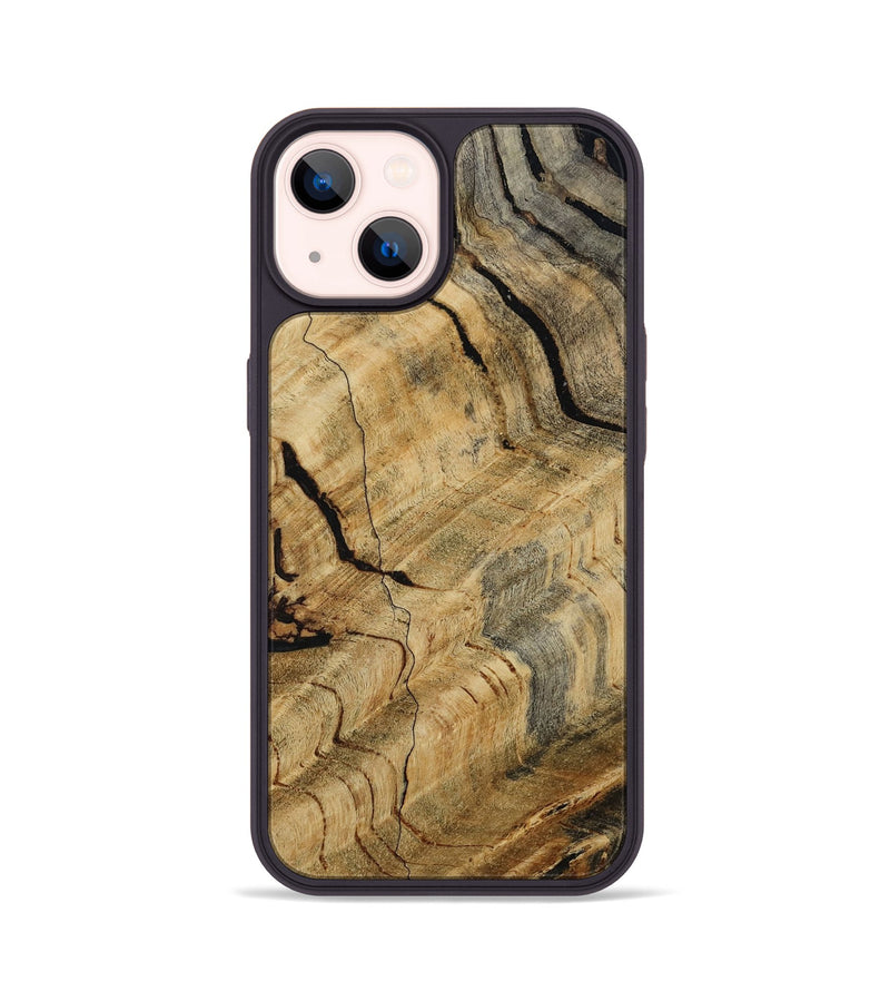 iPhone 14 Wood Phone Case - Foster (Wood Burl, 812455)