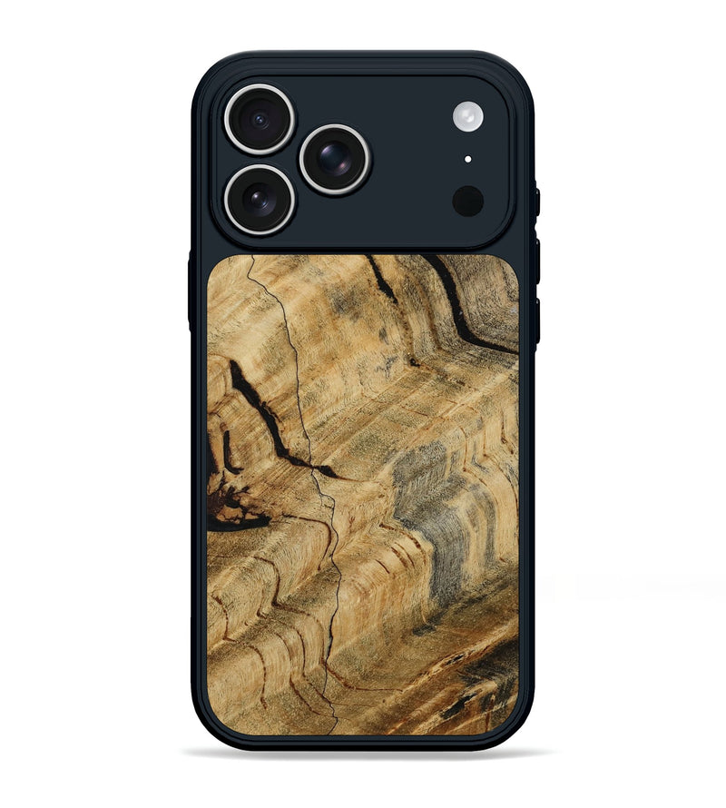 iPhone 17 Pro Max Wood Phone Case - Foster (Wood Burl, 812455)