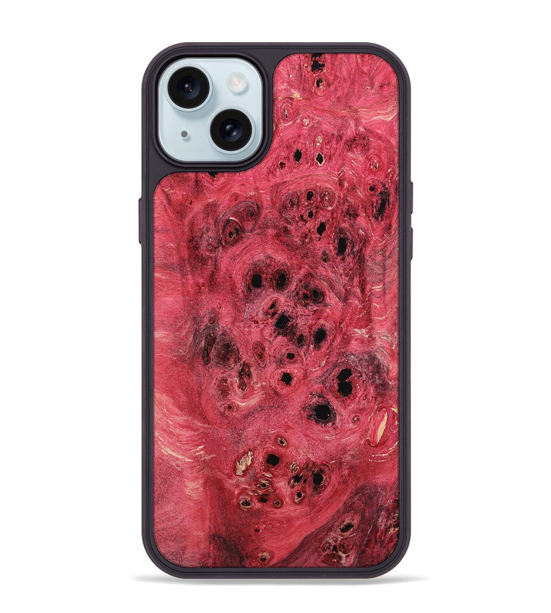 iPhone 15 Plus Wood Phone Case - Bella (Wood Burl, 812456)