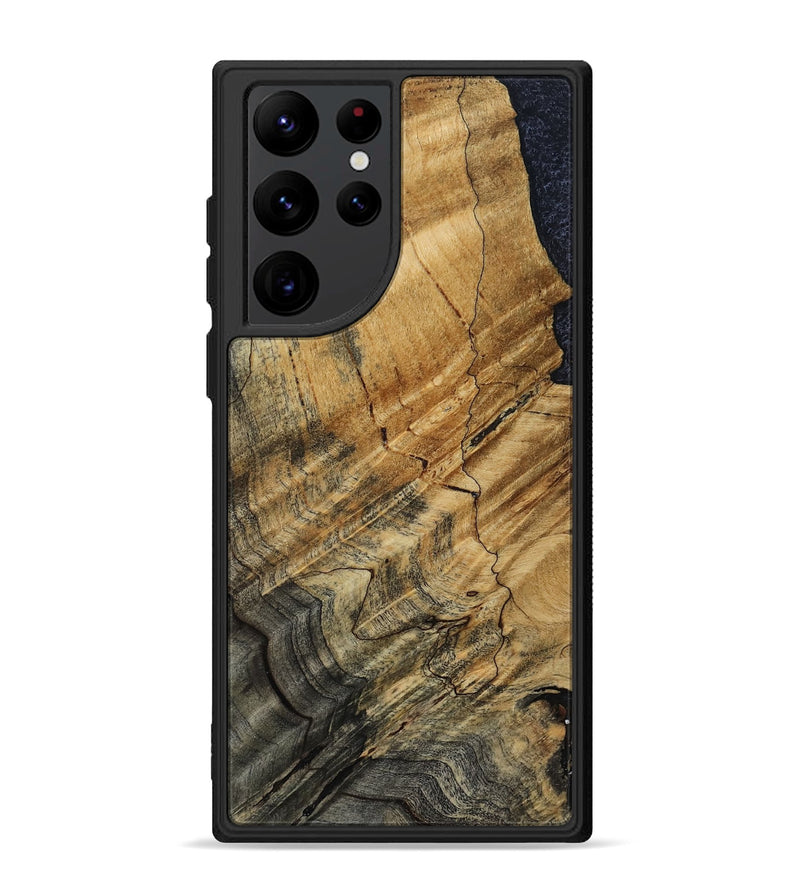 Galaxy S22 Ultra Wood Phone Case - Minnie (Wood Burl, 812458)