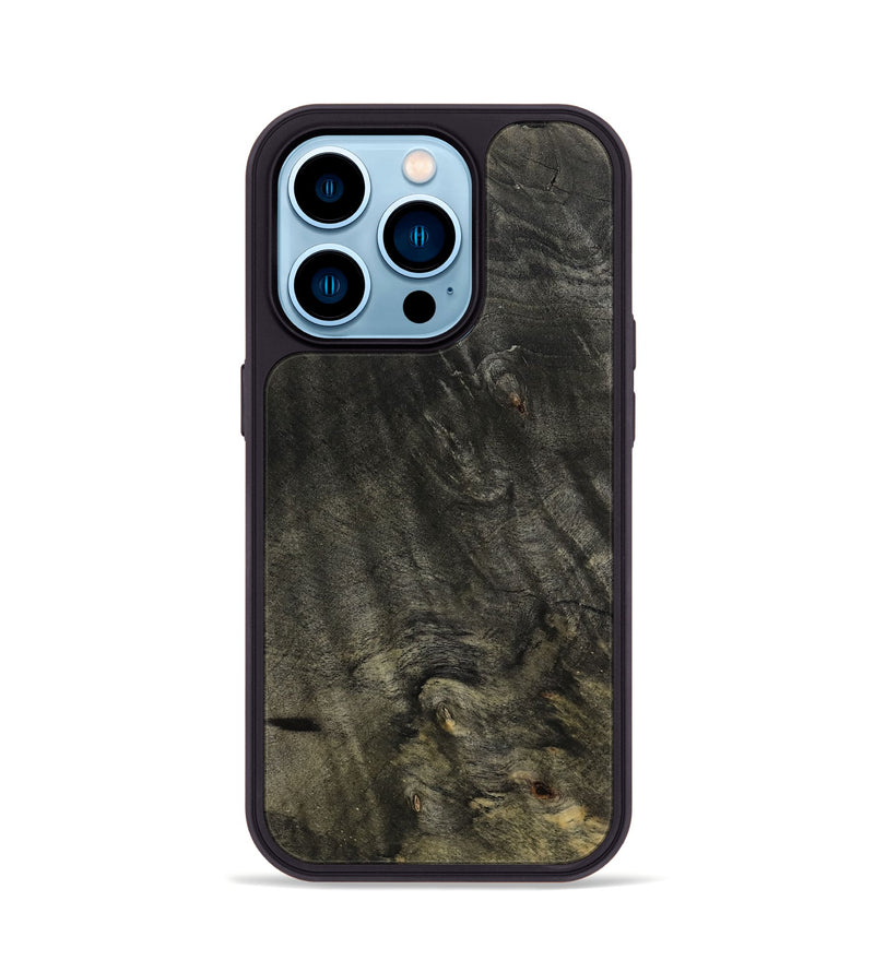 iPhone 14 Pro Wood Phone Case - Meaghan (Wood Burl, 812460)