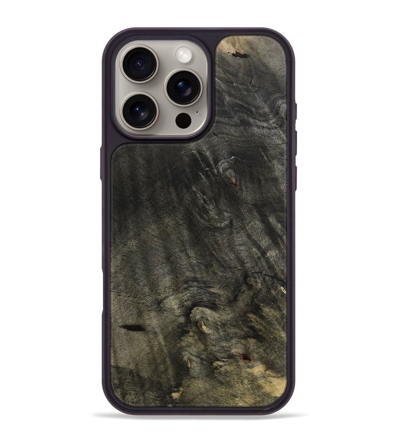 iPhone 16 Pro Max Wood Phone Case - Meaghan (Wood Burl, 812460)