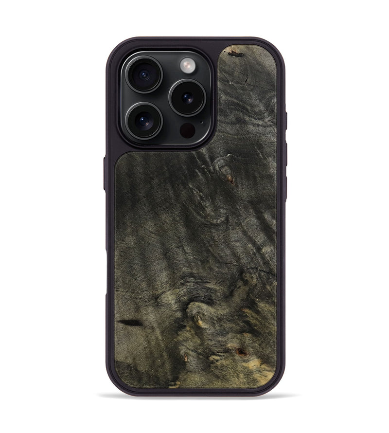 iPhone 16 Pro Wood Phone Case - Meaghan (Wood Burl, 812460)