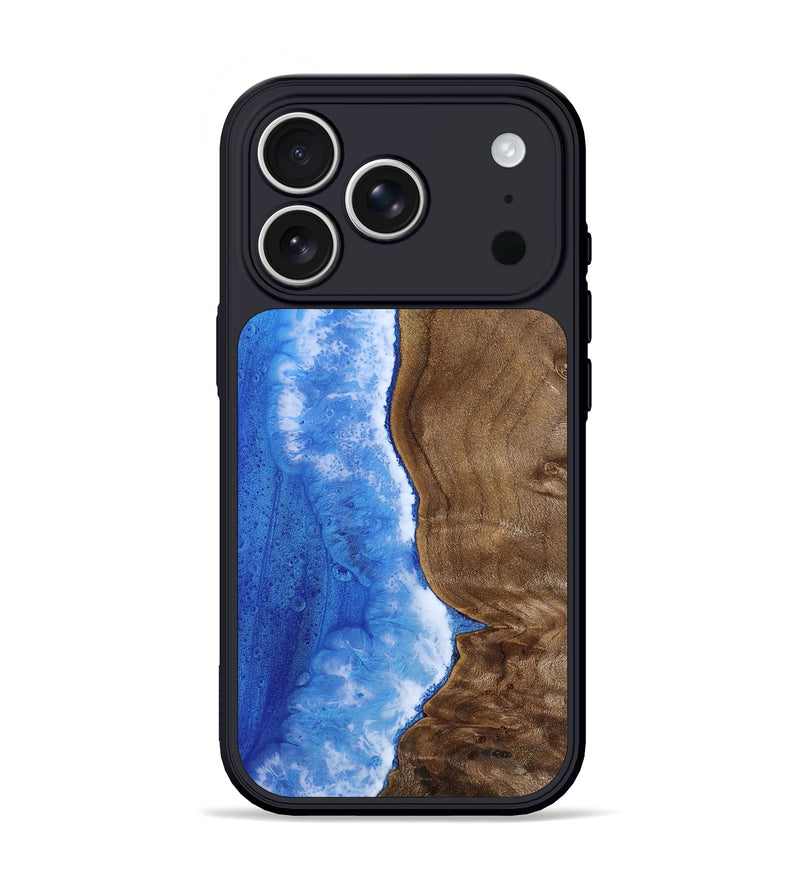 iPhone 17 Pro Wood Phone Case - Pansy (Coastal, 812462)