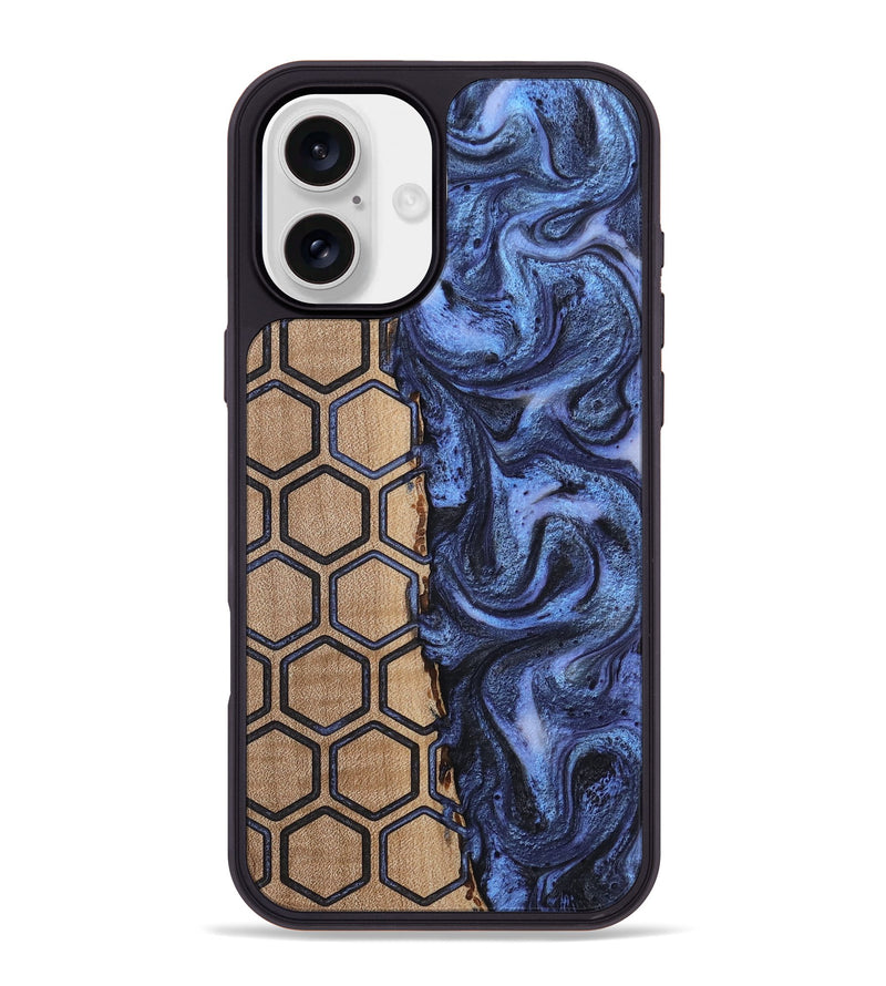 iPhone 16 Plus Wood Phone Case - Miranda (Pattern, 812467)