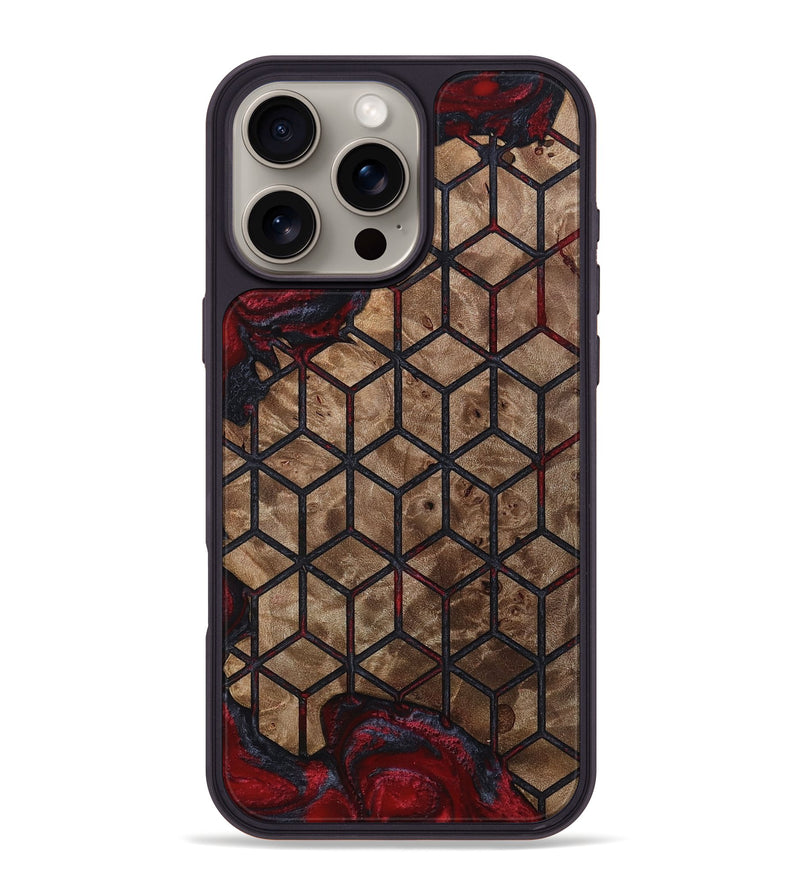 iPhone 16 Pro Max Wood Phone Case - Rome (Pattern, 812469)