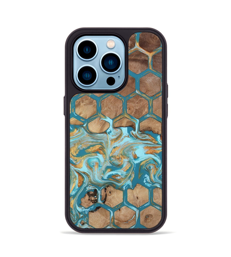 iPhone 14 Pro Wood Phone Case - Levi (Pattern, 812471)