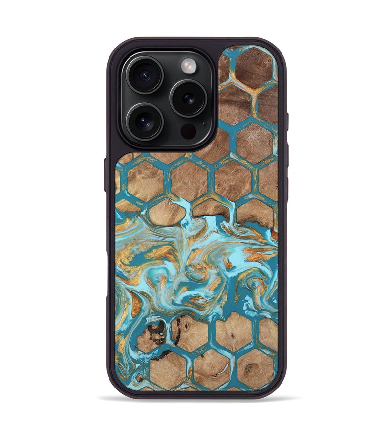 iPhone 16 Pro Wood Phone Case - Levi (Pattern, 812471)