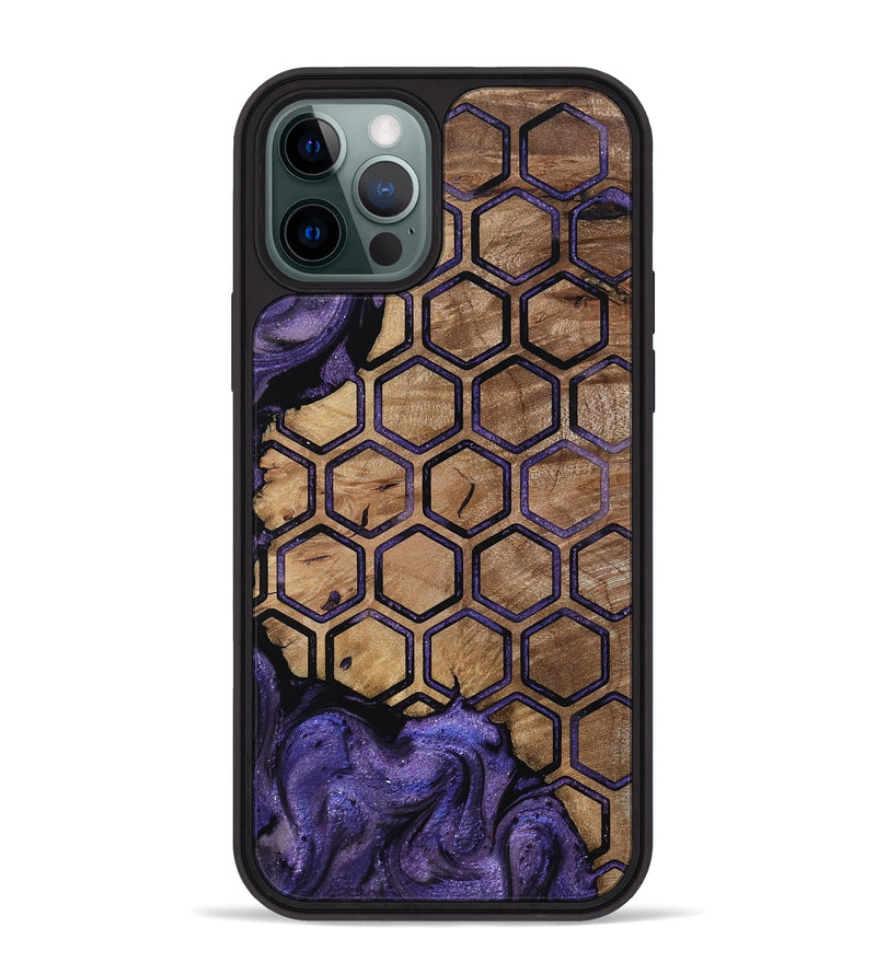 iPhone 12 Pro Max Wood Phone Case - Alani (Pattern, 812474)