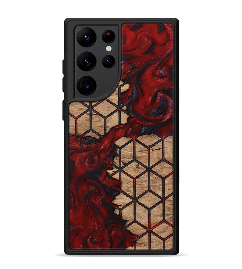 Galaxy S22 Ultra Wood Phone Case - Frankie (Pattern, 812475)