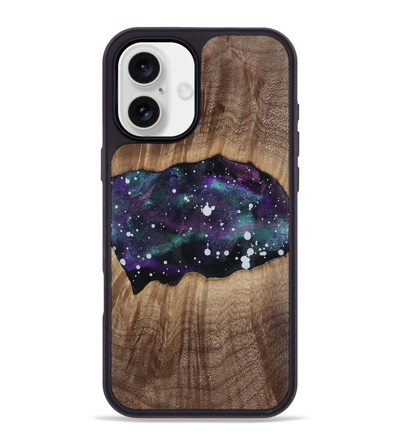 iPhone 16 Plus Wood Phone Case - Spencer (Cosmos, 812482)