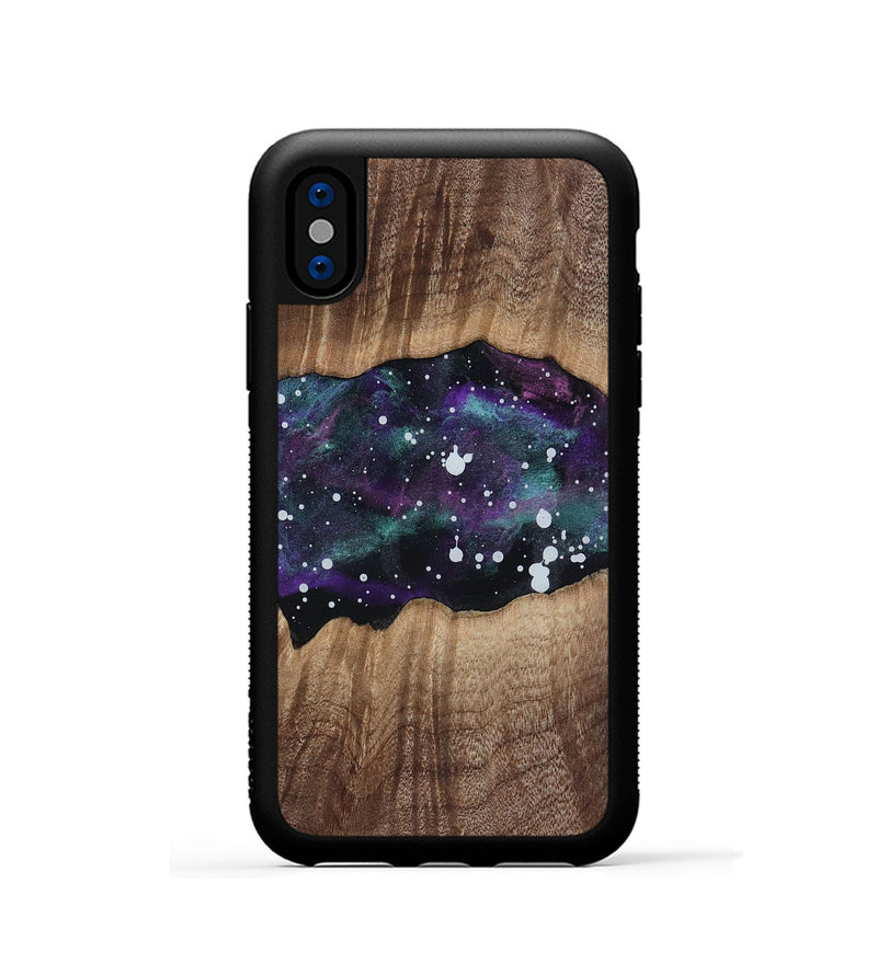 iPhone Xs Wood Phone Case - Spencer (Cosmos, 812482)