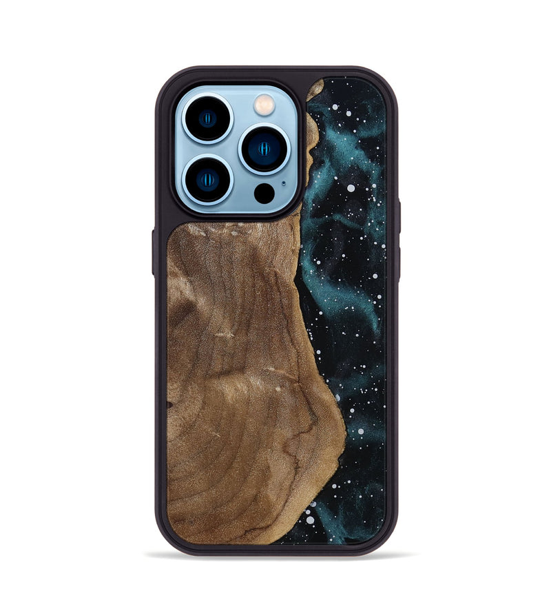 iPhone 14 Pro Wood Phone Case - Zion (Cosmos, 812487)
