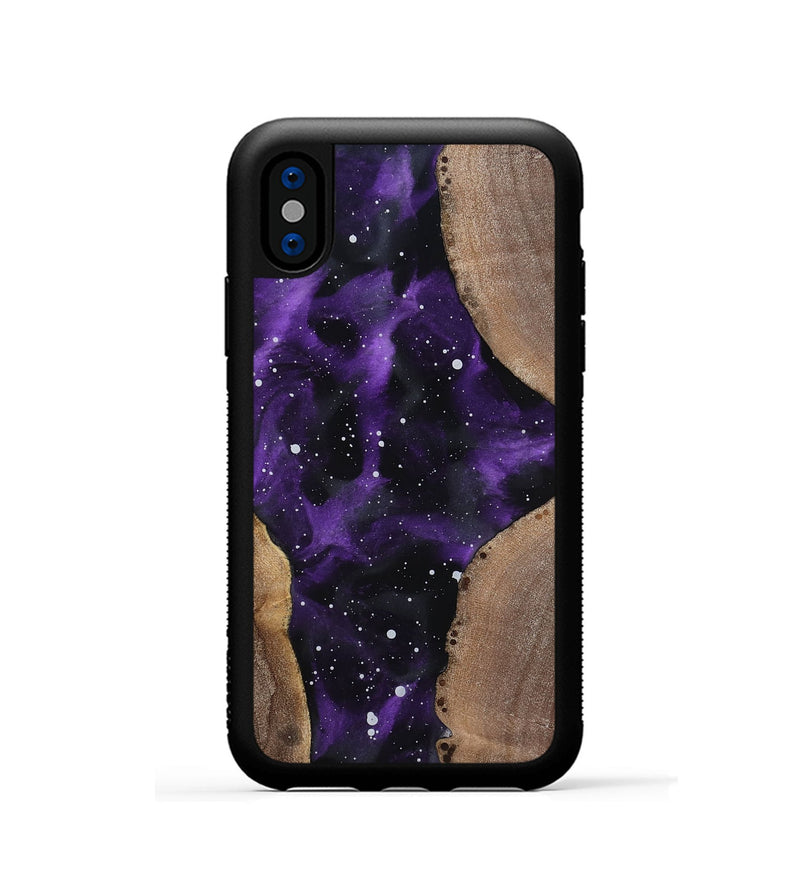 iPhone Xs Wood Phone Case - Fredric (Cosmos, 812488)
