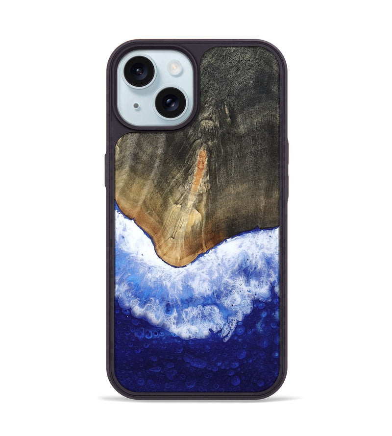 iPhone 15 Wood Phone Case - Dayami (Coastal, 812495)