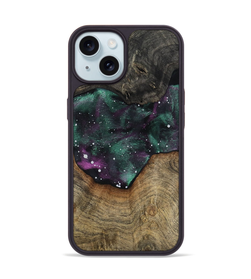 iPhone 15 Wood Phone Case - Trisha (Cosmos, 812512)