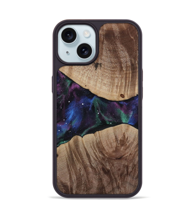iPhone 15 Wood Phone Case - Carlton (Cosmos, 812515)
