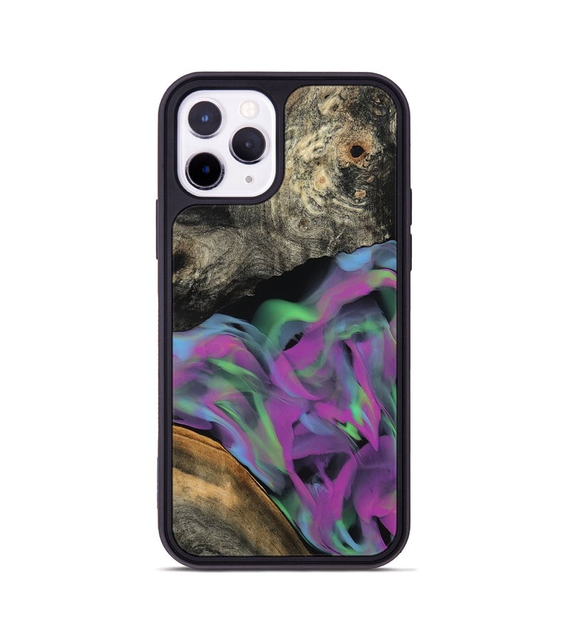 iPhone 11 Pro Wood Phone Case - Kanye (Purple, 812518)