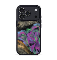 iPhone 17 Pro Wood Phone Case - Kanye (Purple, 812518)