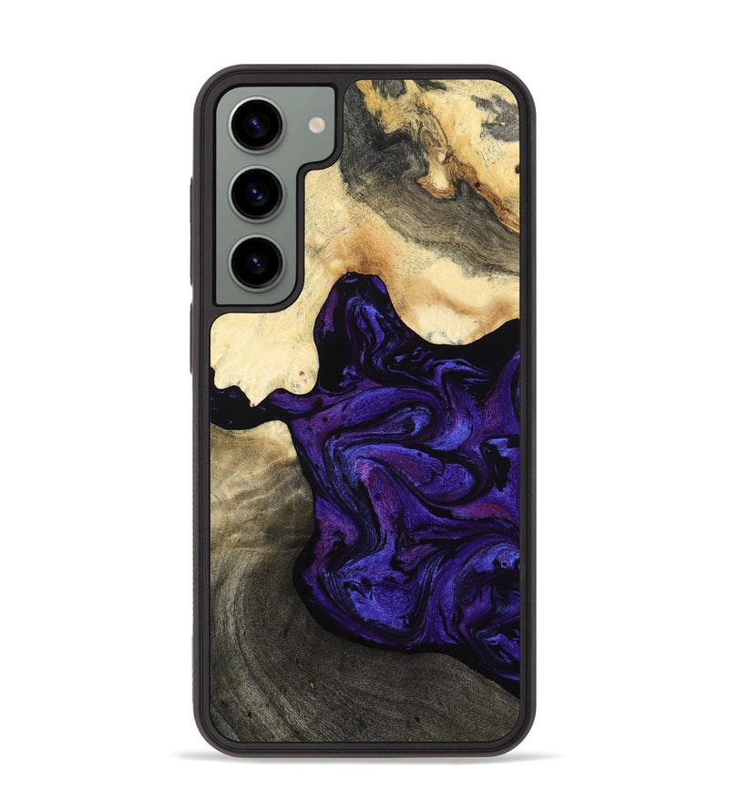 Galaxy S23 Plus Wood Phone Case - Dwight (Purple, 812519)