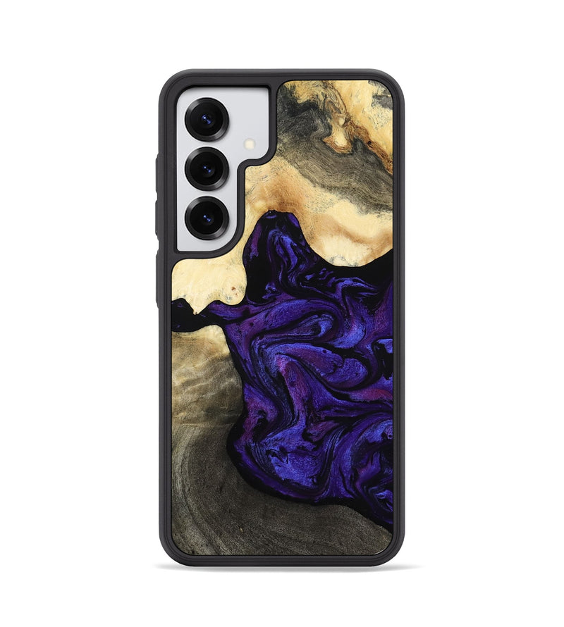 Galaxy S25 Wood Phone Case - Dwight (Purple, 812519)