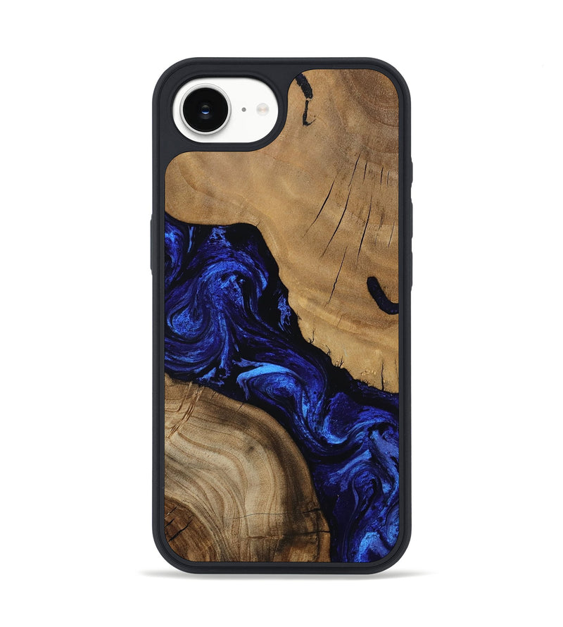 iPhone 17e Wood Phone Case - Ean (Blue, 812522)