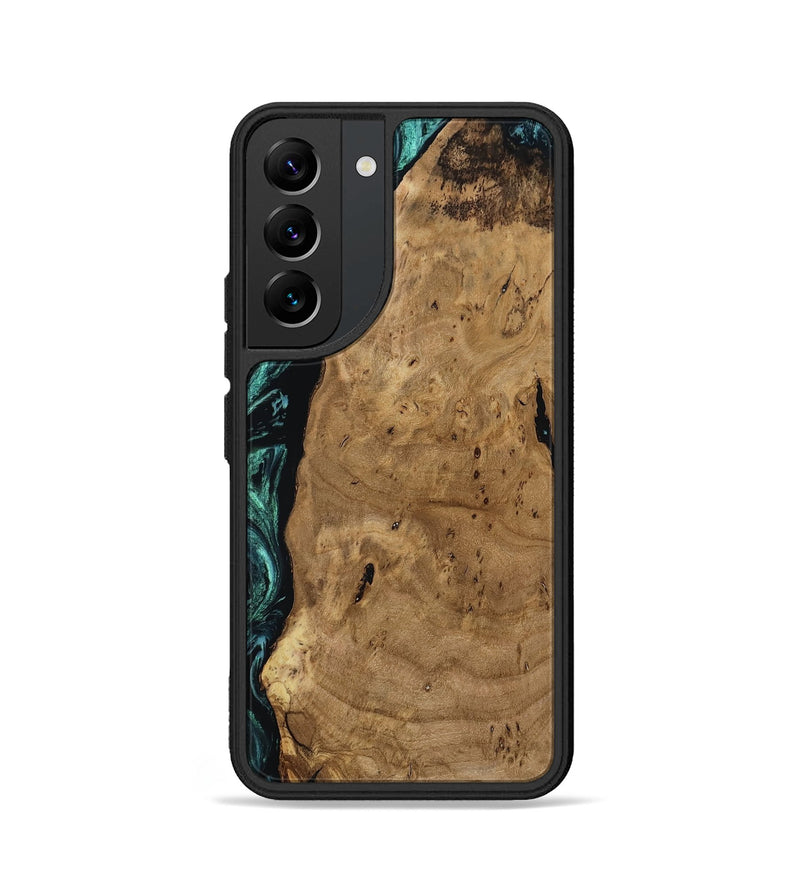 Galaxy S22 Wood Phone Case - Kaylah (Green, 812524)