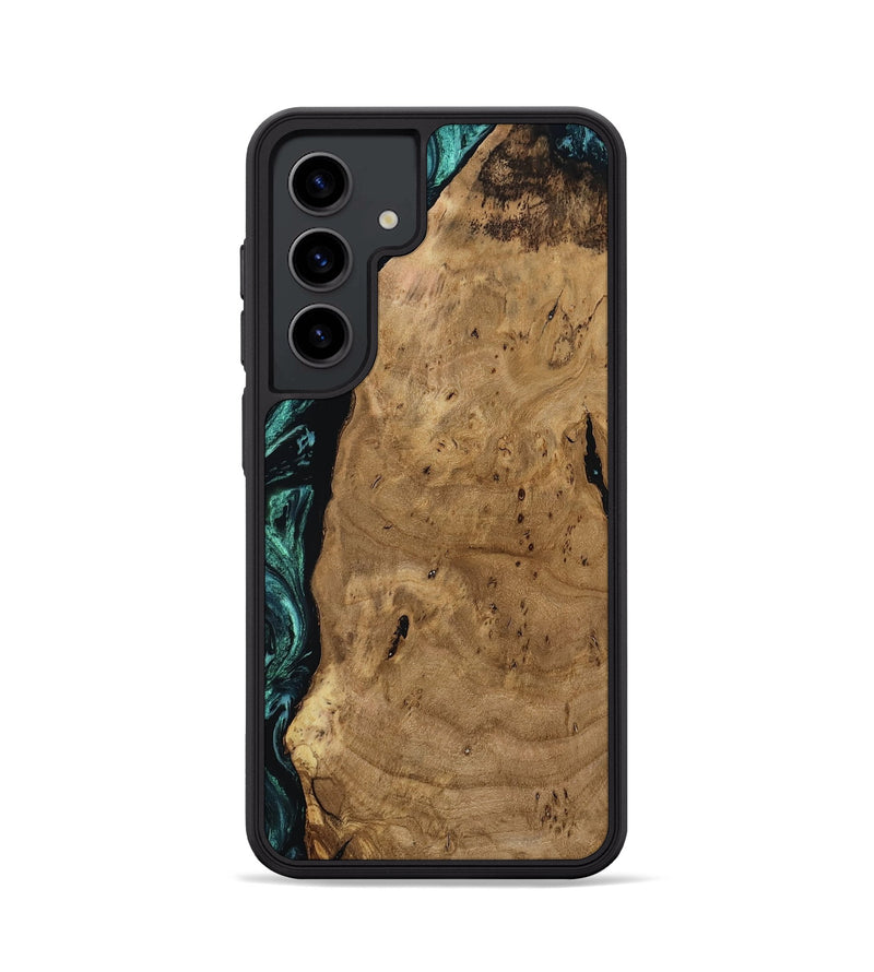 Galaxy S24 Wood Phone Case - Kaylah (Green, 812524)