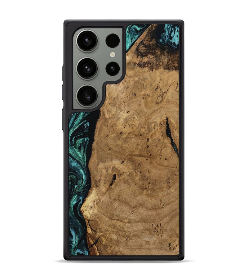 Galaxy S24 Ultra Wood Phone Case - Kaylah (Green, 812524)
