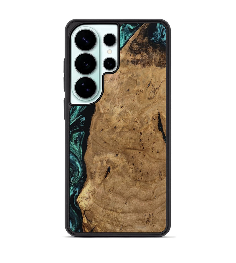 Galaxy S26 Ultra Wood Phone Case - Kaylah (Green, 812524)