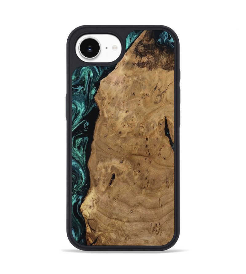 iPhone 17e Wood Phone Case - Kaylah (Green, 812524)