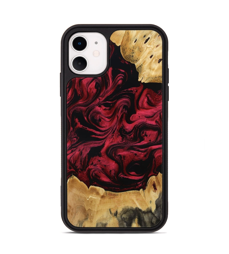 iPhone 11 Wood Phone Case - Jayda (Red, 812527)
