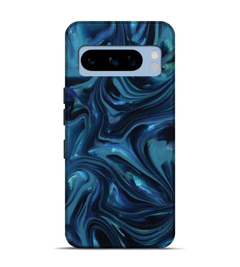 Pixel 8 Pro ResinArt Live Edge Phone Case - Sunny (Blue, 812531)