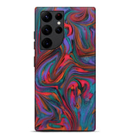 Galaxy S22 Ultra ResinArt Live Edge Phone Case - Lorena (Purple, 812535)