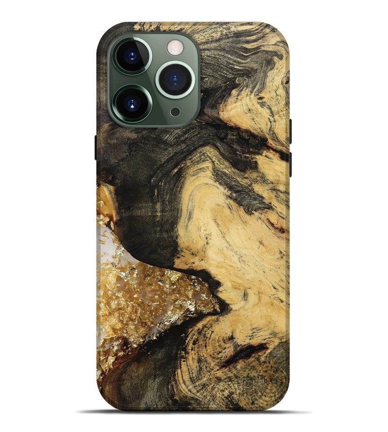 iPhone 13 Pro Max Wood Live Edge Phone Case - Dell (Clear, 812536)