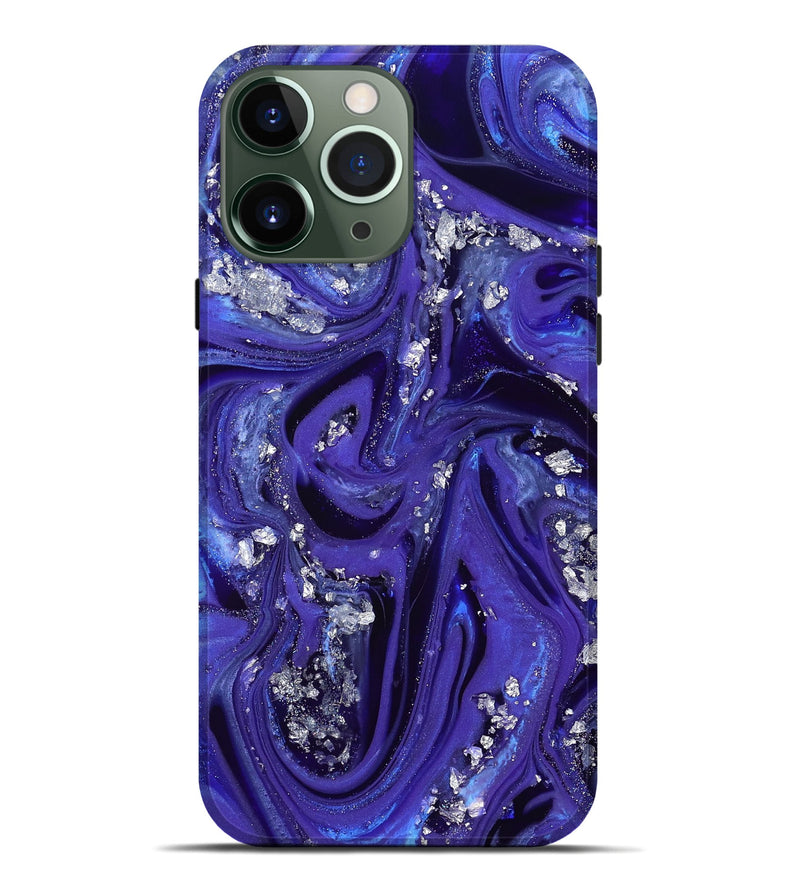 iPhone 13 Pro Max ResinArt Live Edge Phone Case - Emma (Purple, 812538)
