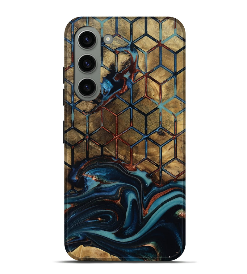 Galaxy S23 Plus Wood Live Edge Phone Case - Mayra (Pattern, 812551)