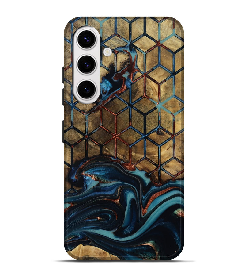 Galaxy S25 Plus Wood Live Edge Phone Case - Mayra (Pattern, 812551)