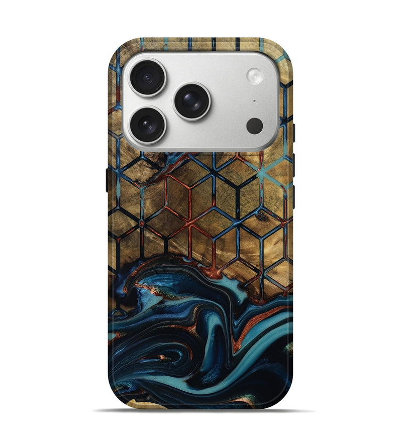 iPhone 17 Pro Wood Live Edge Phone Case - Mayra (Pattern, 812551)