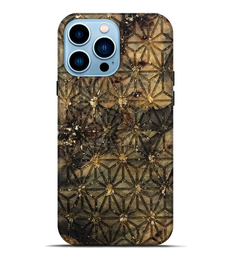 iPhone 14 Pro Max Wood Live Edge Phone Case - Latrell (Pattern, 812554)