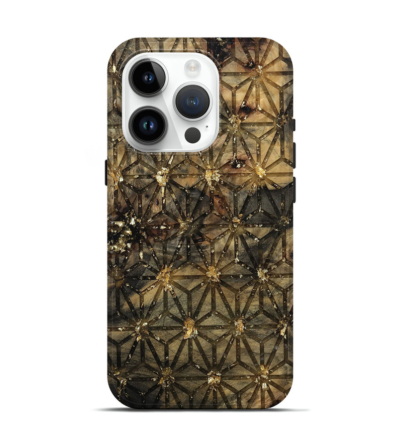 iPhone 15 Pro Wood Live Edge Phone Case - Latrell (Pattern, 812554)