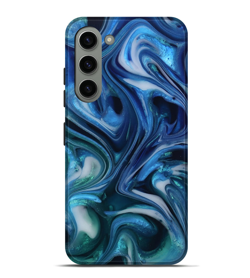 Galaxy S23 Plus ResinArt Live Edge Phone Case - Van (Blue, 812556)