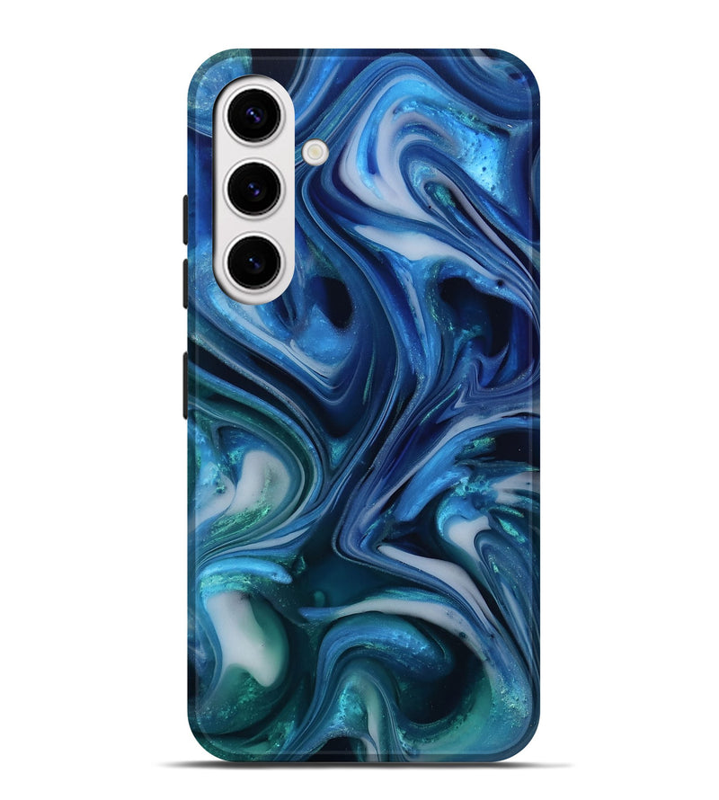 Galaxy S25 Plus ResinArt Live Edge Phone Case - Van (Blue, 812556)